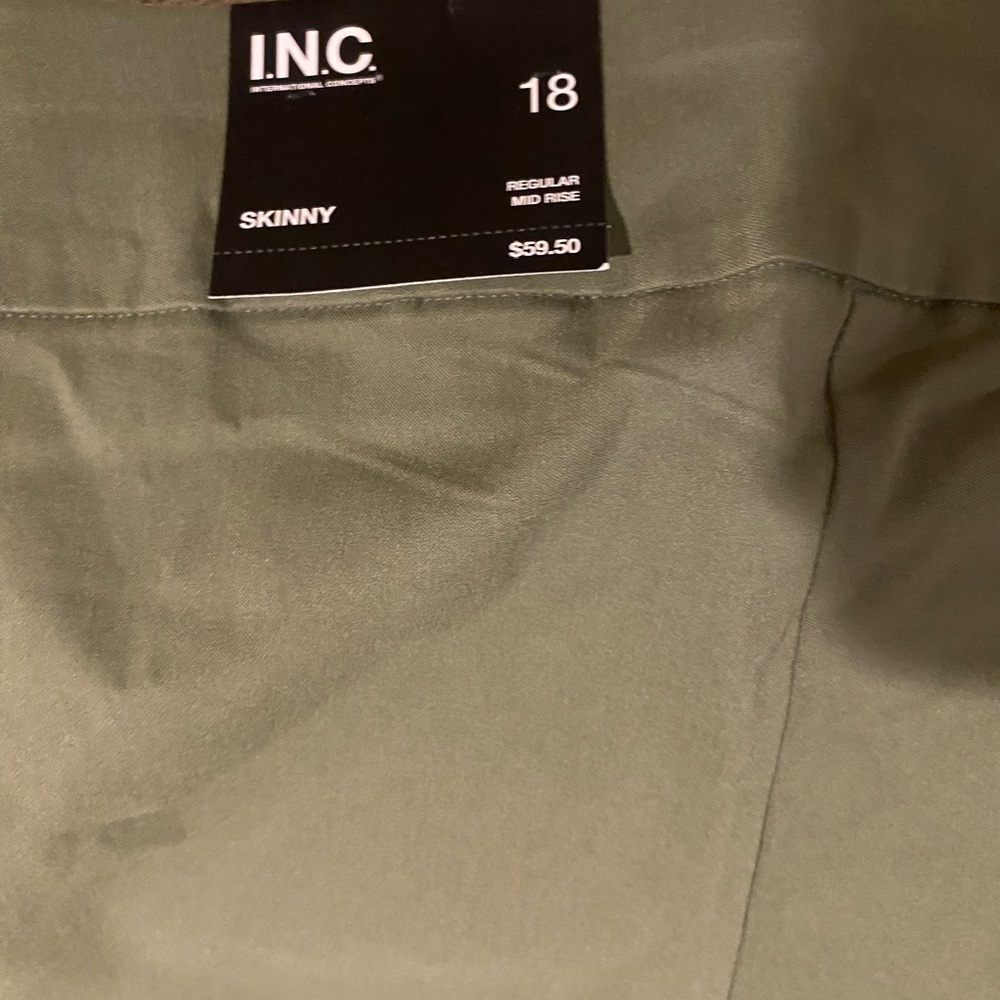 INC International Concepts Olivene Skinny Pants - Picture 7 of 7